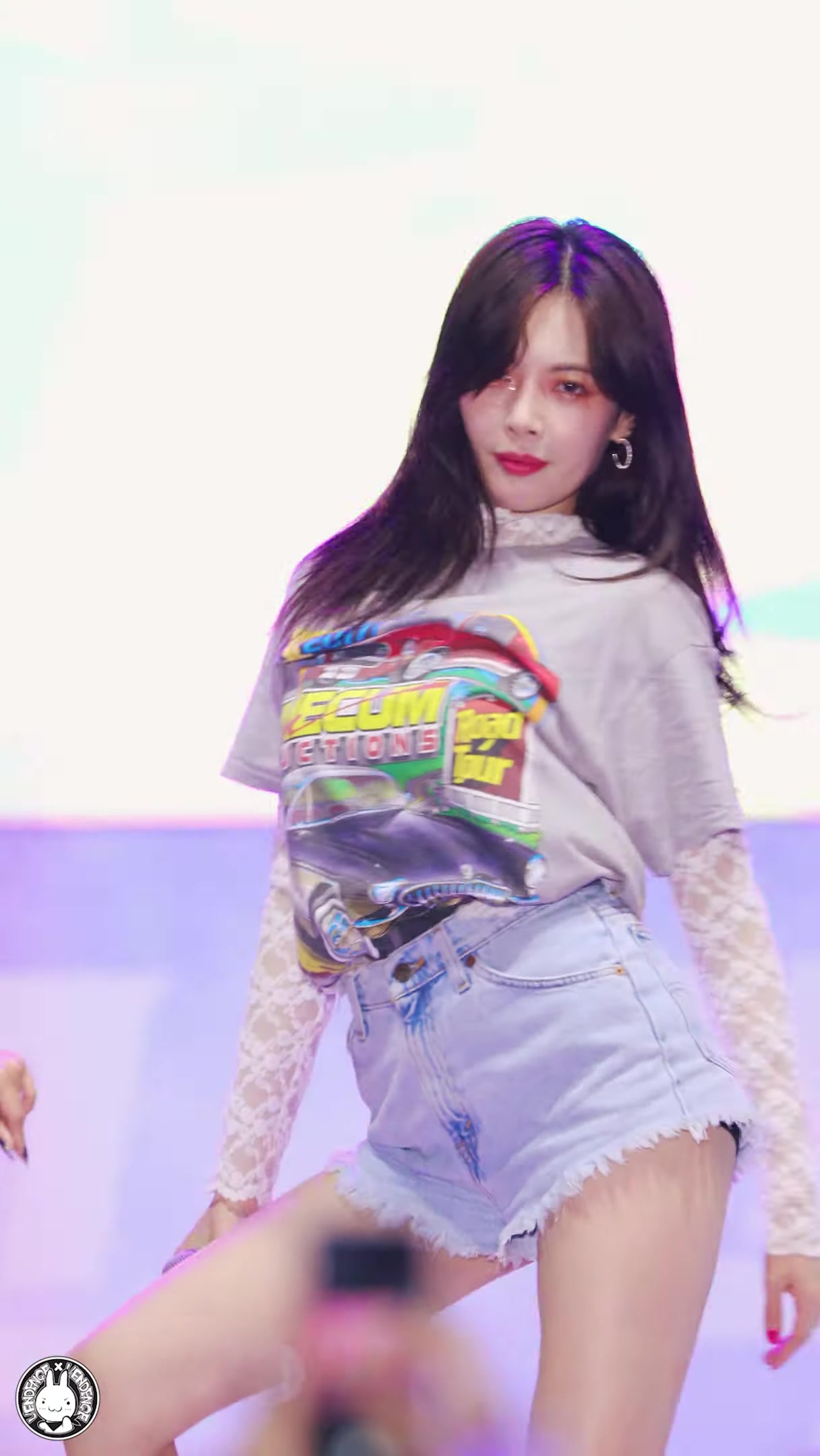 最新活动现场饭拍韩国女团泫雅HyunA 美女性感火辣热舞高清 4K